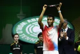 Premier titre sur le circuit ATP pour Félix Auger-Aliassime, à 21 ans. (P. Van De Wouw/Reuters)


