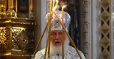 epa09876046 Patriarch Kirill of Moscow and All Russia serves at Christ the Savior cathedral during a church service marking the Holiday of Annunciation in Moscow, Russia, 07 April 2022. The Annunciation is one of twelve main Christian holidays. EPA/MAXIM — © MAXIM SHIPENKOV / keystone-sda.ch



