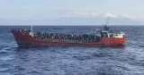 Photo d'illustration, opération de secours de migrants au large de l'île de Crête, en 2021. Handout / Hellenic Coast Guard / AFP



