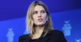 Eva Kaili en portrait au Delphi Economic Forum, en Grèce, le 08 avril 2022 - photo d'archives. — © IMAGO/Giannis Panagopoulos / Eurokinissi / ANE Edition


