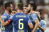         L'Ajax Amsterdam prend de l'avance pour une qualification en Ligue Europa. (A. Cukic/Presse Sports)    