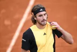 Vainqueur cette année à Monte-Carlo, Stefanos Tsitsipas n'approuve pas le nouveau format des Masters 1000. (Victor Joly/PRESSE SPORTS/Presse Sports)