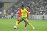 Mostafa Mohamed a entamé sa quatrième saison avec Nantes. (S. Mantey/L'Équipe)