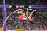 Thibaut Collet s'est classé 5e du concours de la perche aux Mondiaux de Tokyo lundi. (S. Boué/L'Équipe)