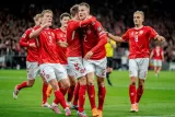 L'équipe de Danemark fête sa victoire.