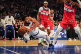 Karl-Anthony Towns a porté les Knicks face à Washington (Lucas Boland/Imagn images via reuters connect)