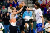Maria Sakkari et Stefanos Tsitsipas représentent la Grèce à l'United Cup. (R. Prange/AFP7/Presse Sports)