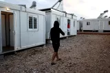 Dans le camp d’accueil de migrants, à Malakasa, (Grèce), le 17 juin 2023. STELIOS MISINAS/REUTERS