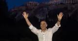 Alexis Tsipras annonce la création de son nouveau parti, Elas, à Athènes, le 26 mai 2026.