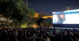 Une projection de L'Odyssée en plein air à Athènes. A. Kefalas / Le Figaro