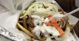 Un gyros dans un restaurant grec en Oklahoma, aux États-Unis.