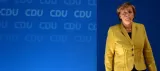La chancelière allemande Angela Merkel lors du congrès de son parti, la CDU, en décembre dernier.


