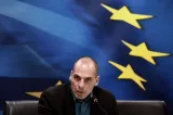 Le ministre grec des finances, Yanis Varoufakis, le 30 janvier à Athènes. | ARIS MESSINIS / AFP


