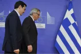 Jean-Claude Juncker et Alexis Tsipras. Photo : Reporters. Photo : Reporters


