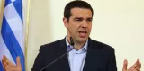 Le Premier ministre grec Alexis Tsipras, lundi 9 février 2015. (RonaldZak/AP/SIPA)


