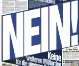 «Bild» enjoint ses lecteurs à dire «nein» à la Grèce (DR)



