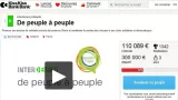 Il reste 3 jours au collectif pour récolter les 300.000 euros. ©Capture d'Ecran/KissKissBank Bank


