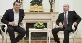 A Moscou, le Premier ministre grec Alexis Tsipras a obtenu des promesses de coopération économique mais, pour le moment, pas encore d'aides concrètes - Alexander Zemlianichenko/AFP


