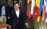 Une nouvelle réunion trilatérale a eu lieu mercredi soir entre Angela Merkel, François Hollande et Alexis Tsipras, qui ont cherché le scénario de compromis - AFP/Alain Jocard


