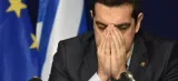 Alexis Tsipras, vendredi dernier à Bruxelles, pendant une conférence de presse. Crédits photo : JOHN THYS/AFP Imageforum


