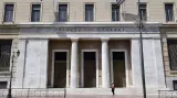 La banque centrale de Grèce a publié, mercredi, une mise en garde alarmiste sur le risque de sortie du pays de la zone euro - AFP


