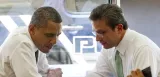 Alejandro Garcia Padilla avec Barack Obama en 2011. (AFP PHOTO / Saul LOEB)


