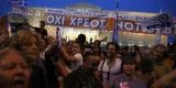 Partisans du "non" place Syntagma, à Athènes. (Crédits : © Alkis Konstantinidis / Reuter)


