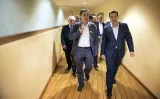 Le marathon engagé pour sauver la Grèce du «?Grexit?» avant le sommet de l'eurozone, puis de l'Union européenne prévue dimanche, est infernal - Intime/Athena/REX Shutt/SIPA


