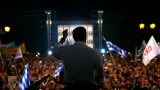 Le Premier ministre grec Alexis Tsipras, le 3 juillet dernier sur la place Syntagma à Athènes.


