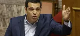 Le premier ministre Alexis Tsipras le 31 juillet à la Vouli, le parlement grec. Crédits photo : Thanassis Stavrakis/AP


