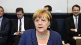 Angela Merkel, la Chancelière allemande, lors d'une réunion à Berlin il y a quelques semaines. Crédits photo : TOBIAS SCHWARZ/AFP


