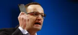 Le vice-ministre des Finances allemand, Jens Spahn. Crédits photo : © Kai Pfaffenbach / Reuters/REUTERS


