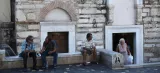 Le gouvernement Tsipras doit mettre en ?uvre tout ce que les majorités précédentes n'ont pas fait, dont l'épineuse réforme des retraites, avec un départ à l'âge de 67 ans pour tous. Crédits photo : Giannis Papanikos/AP


