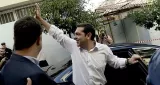 Le leader de Syriza a remporté haut la main son pari hier. Grâce à une popularité inaltérable, il a remporté plus de 35 % des voix hier lors des élections legiqlatives anticipées. - Aris Messinis/AFP


