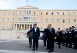 François Hollande et le premier ministre grec, à Athènes, jeudi 22 octobre 2015. Crédits photo : ALAIN JOCARD/AFP


