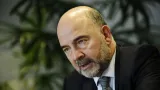 Le commissaire européen aux Affaires économiques, Pierre Moscovici au siège de l'UE à Bruxelles, le 29 octobre 2015


