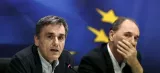 Le ministre des Finances grec Euclide Tsakalotos. Crédits photo : ALKIS KONSTANTINIDIS/REUTERS


