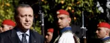 Le président turc Recep Tayyip Erdogan à son arrivée à Athènes le jeudi 7 décembre 2017. © ARIS MESSINIS/AFP


