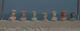 «Apollon de Gaza»: vraies fausses têtes antiques mises à vieillir au soleil


