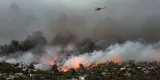 L'incendie qui a ravagé les environs d'Athènes a fait 88 morts.@ ANGELOS TZORTZINIS / AFP


