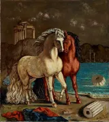 Les chevaux d'Achille, de Giorgio de Chirico