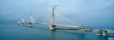 Long de 2252 m., le pont Trikoupis est le plus long pont suspendu du monde.