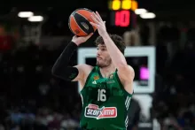 Cedi Osman a été décisif pour le Panathinaïkos. (Oscar J. Barroso/AFP7 / Presse Sports)