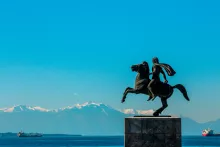 Statue d'Alexandre le Grand - Thessalonique  -  DR
