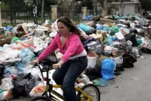 poubelles piree