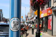 Greektown on the Danforth.