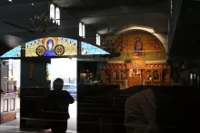 L'église orthodoxe de Sainte Irene Chrisovalantou.