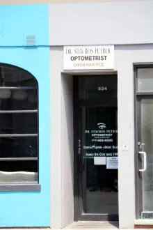 Cabinet d’ophtalmologue à Greektown.