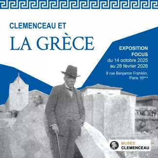 Affiche &quot;Clemenceau et la Grèce&quot;