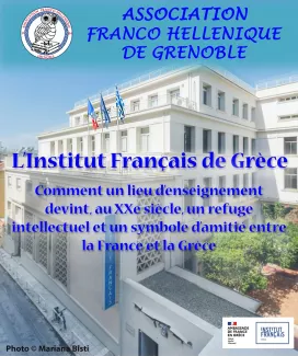 Conférence Institut français de Grèce